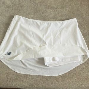 New Balance white tennis/golf skort